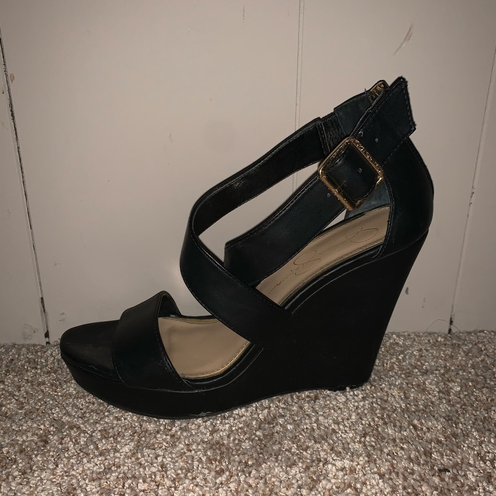 Jessica Simpson wedges